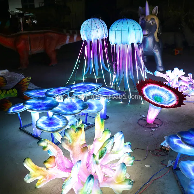 Jelly Fish and Coral Lantern